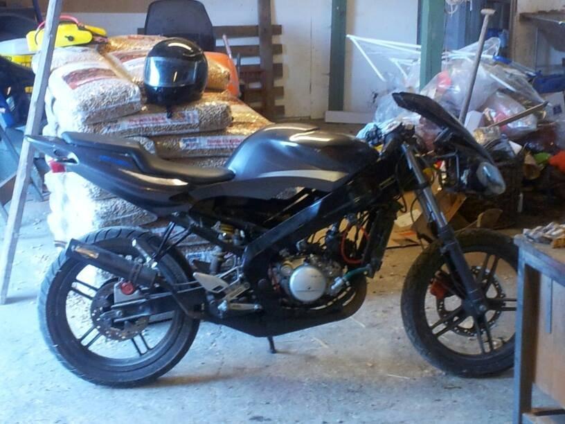Yamaha TZR 70cc Byttet til Team speed aerox billede 1