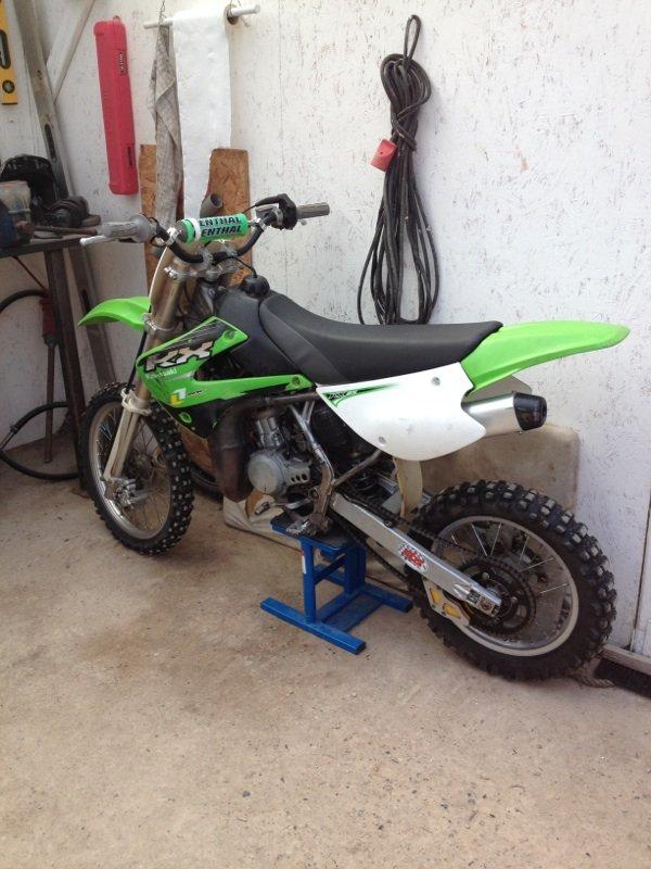 Kawasaki kx 85 (Byttet til Yz85) billede 3