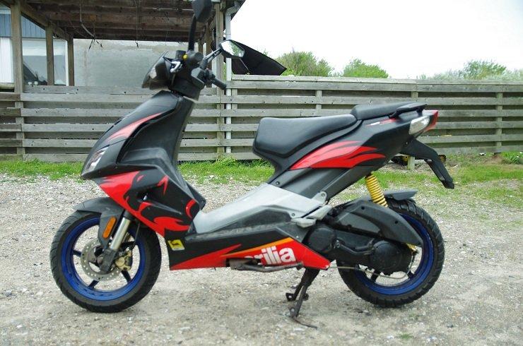 Aprilia SR 50 R Factory - Som den ser ud nu. billede 18