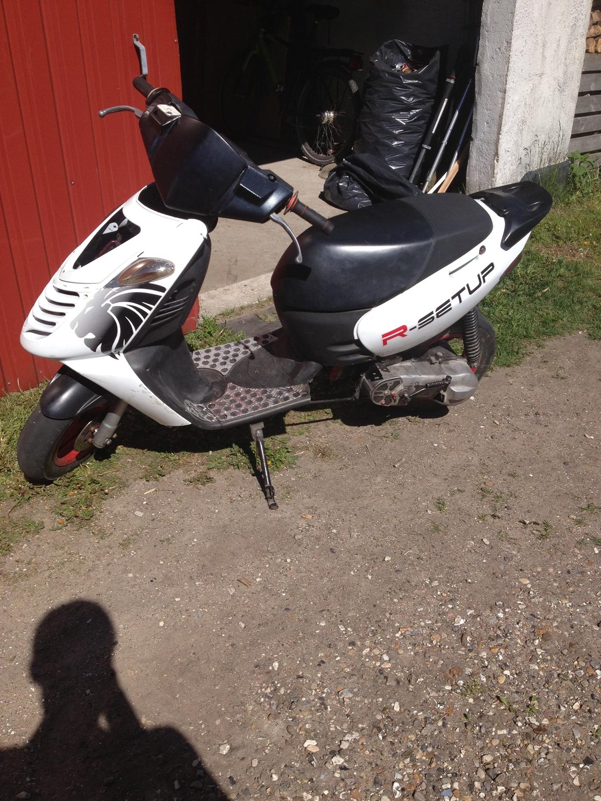 Aprilia Sonic 70cc red top lc billede 1