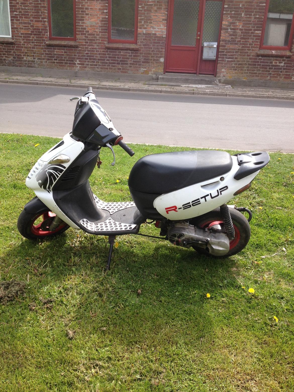 Aprilia Sonic 70cc red top lc billede 2