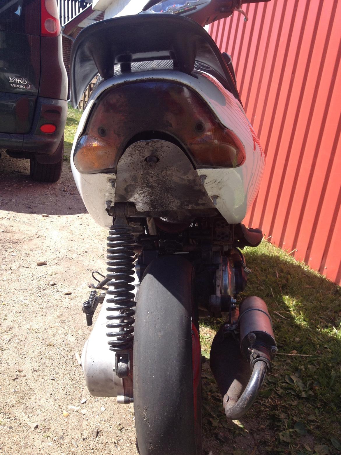 Aprilia Sonic 70cc red top lc billede 4