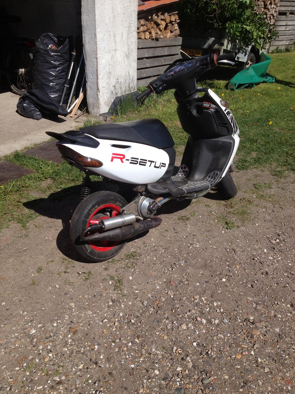 Aprilia Sonic 70cc red top lc billede 6