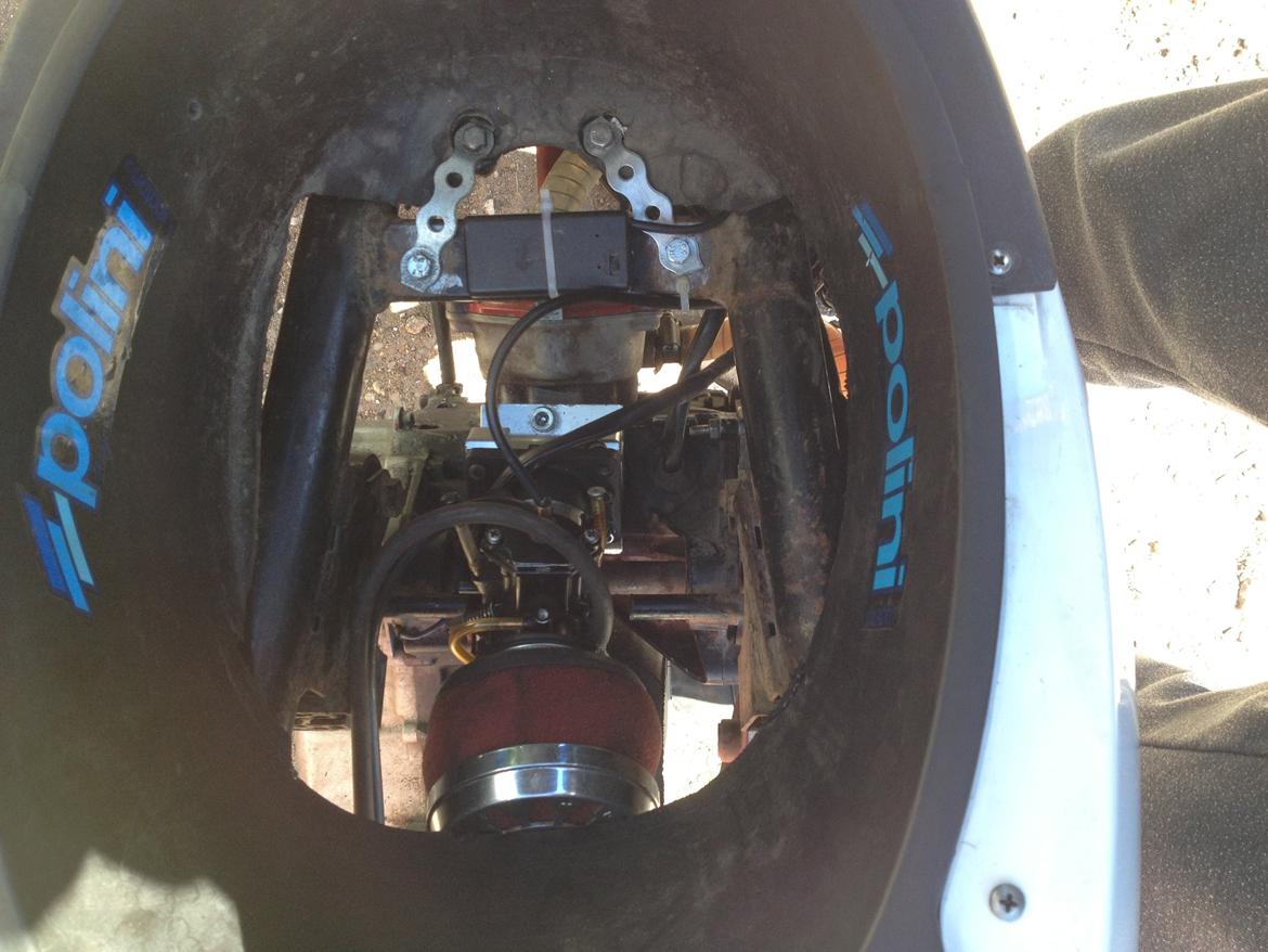 Aprilia Sonic 70cc red top lc billede 8