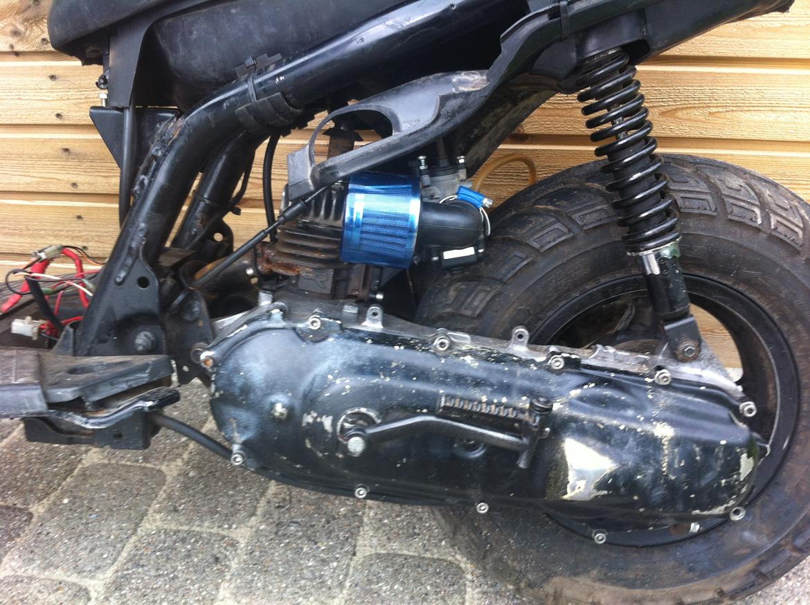 Yamaha Slider/Bws - da motoren lige var kommet på og den ikke ville starte.
 billede 4