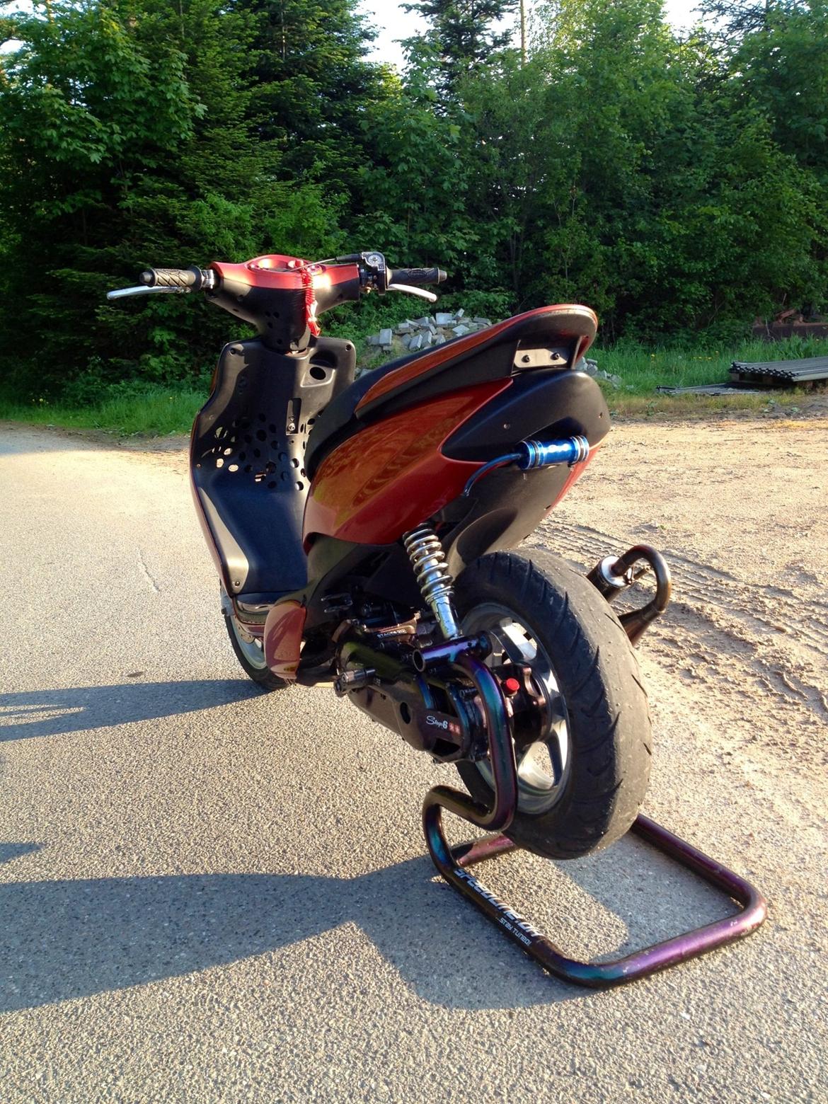 Yamaha Jog R LC - ombygget billede 4