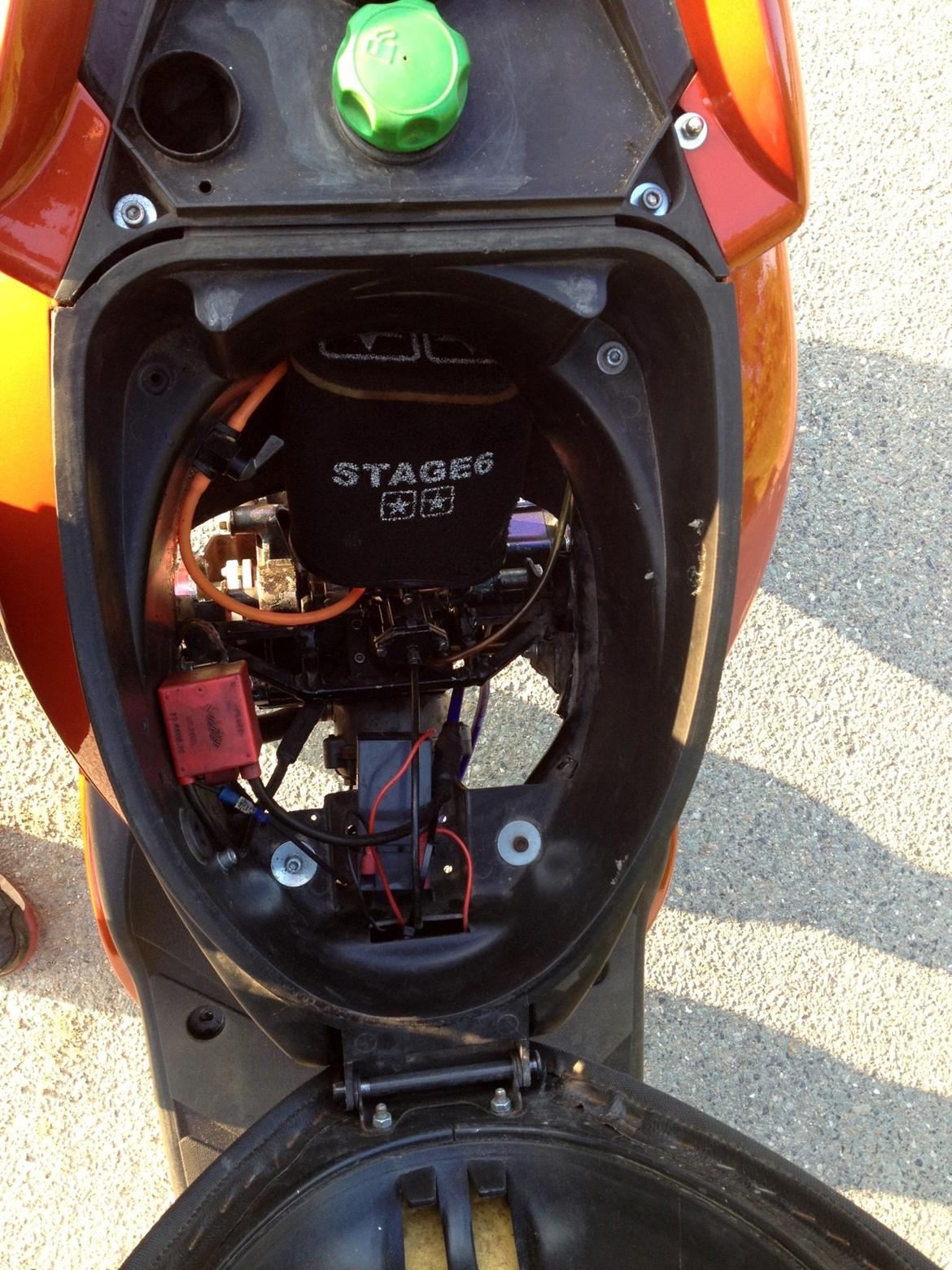 Yamaha Jog R LC - ombygget billede 6