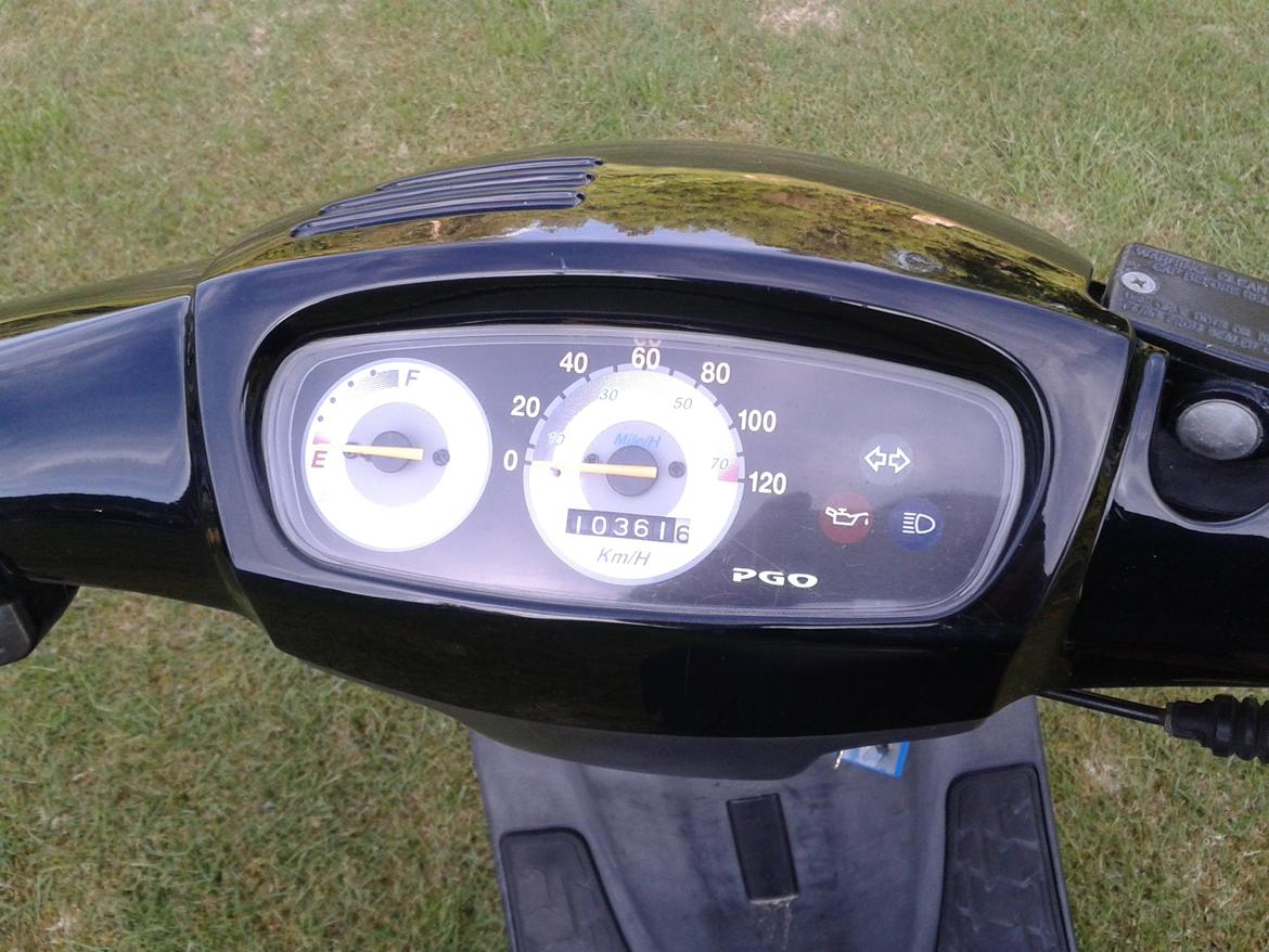 PGO Hot 50 (byttet til Yamaha slider) billede 6