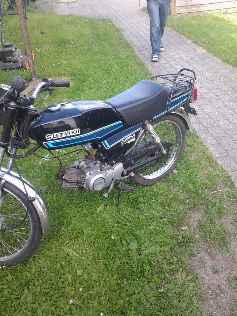 Suzuki dm 50 samurai (SOLGT) billede 2