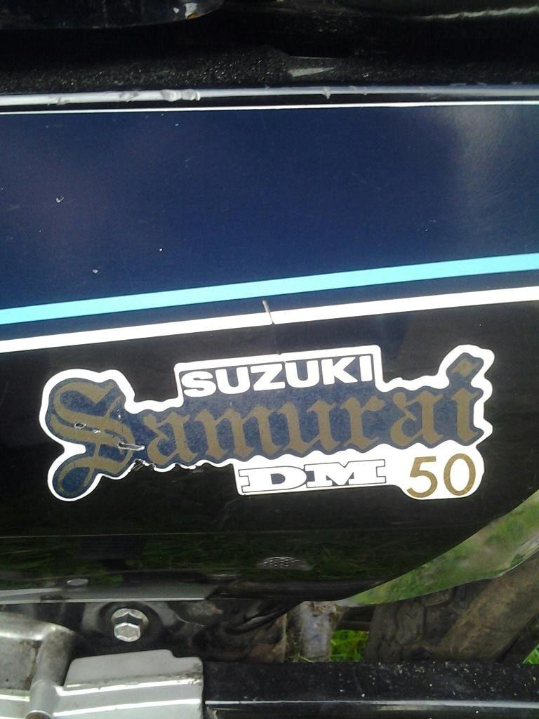 Suzuki dm 50 samurai (SOLGT) billede 4