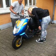 Aprilia Sonic evo ac baneracer solgt 4000