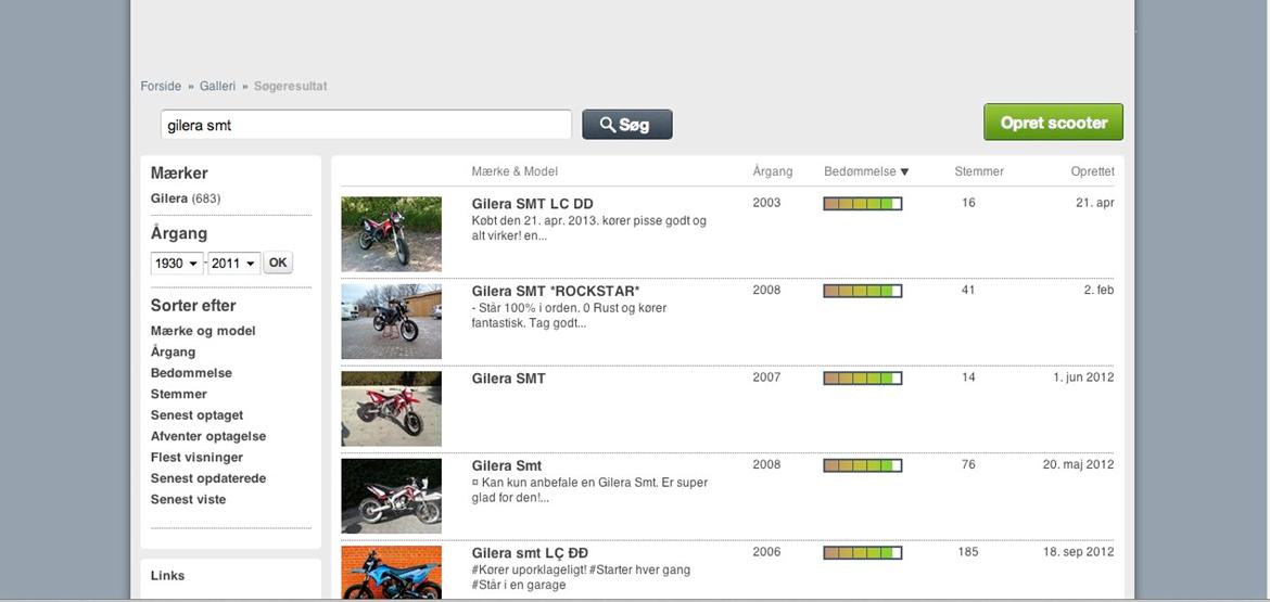 Gilera SMT TP 50 - SG bedst bedømte SMT!  billede 17