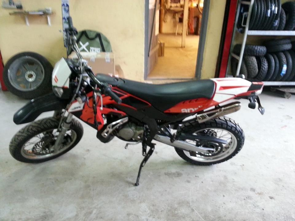 Aprilia SX50 - på stranden med SX-erne billede 9