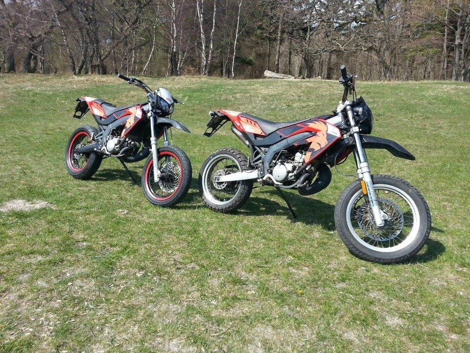 Aprilia SX50 - på stranden med SX-erne billede 5