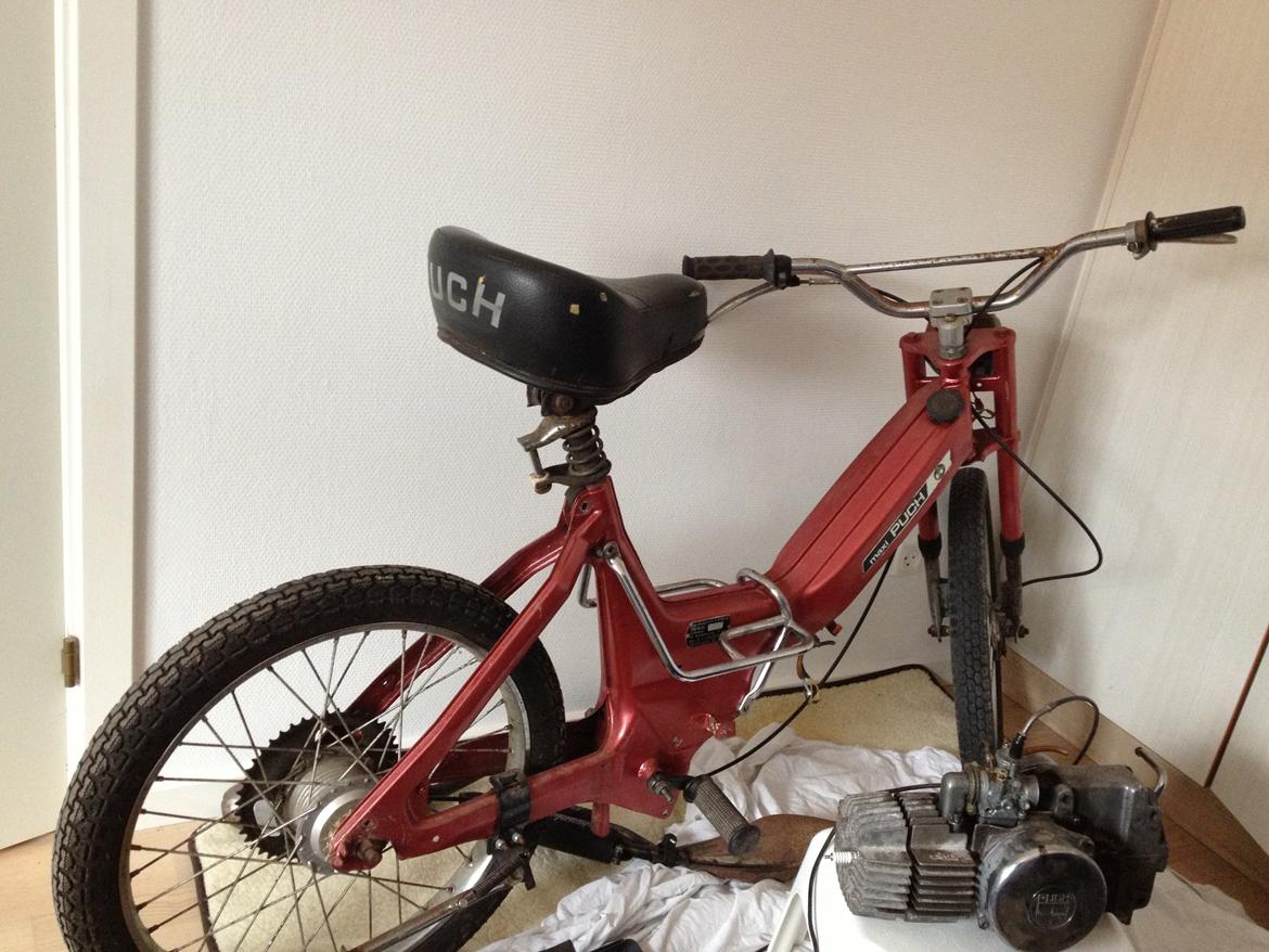 Puch Maxi K - Sådan så den ud før jeg begyndte billede 8