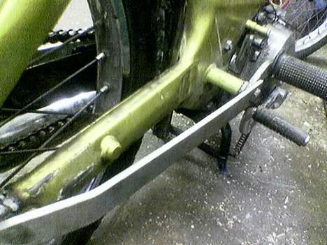 Puch maxi k --project igang-- - fed forstærkniger i hver side - som den så ud før project billede 14