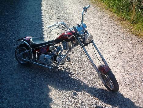 MiniBike Chopper G11_-SOLGT-_ - Der står hun, helt ny fra forhandlern billede 1