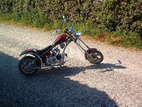 MiniBike Chopper G11_-SOLGT-_ - Så ledes ser hun ud, så ledes køre hun billede 2