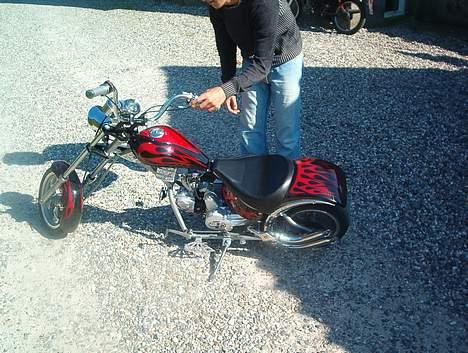 MiniBike Chopper G11_-SOLGT-_ billede 4