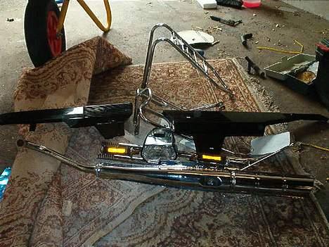 Puch Maxi P Mach 1 "Hirtshals" - her er lidt af de nye dele som kommer på billede 16