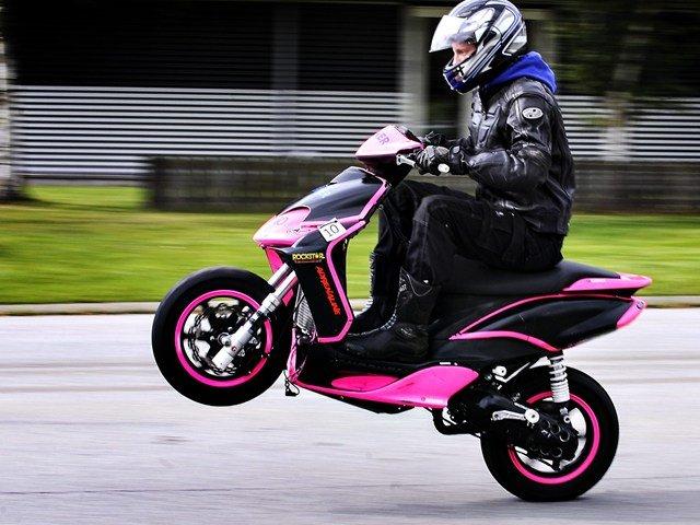 Yamaha Jog R TS F36R - Mit første træf brønderslev træf 2012 billede 4