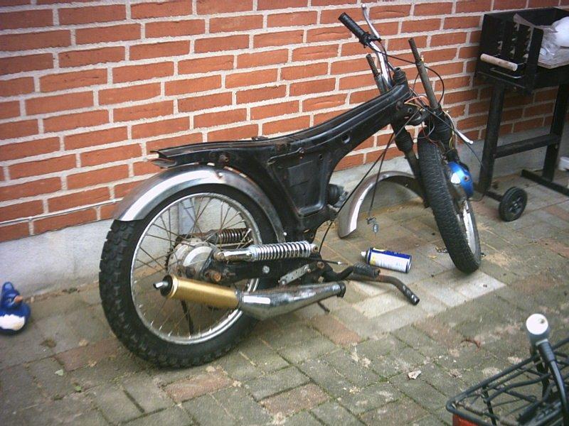 Puch Monza Flagskib 3 Gear - Sådan så den ud inden jeg startede med at lave den billede 19