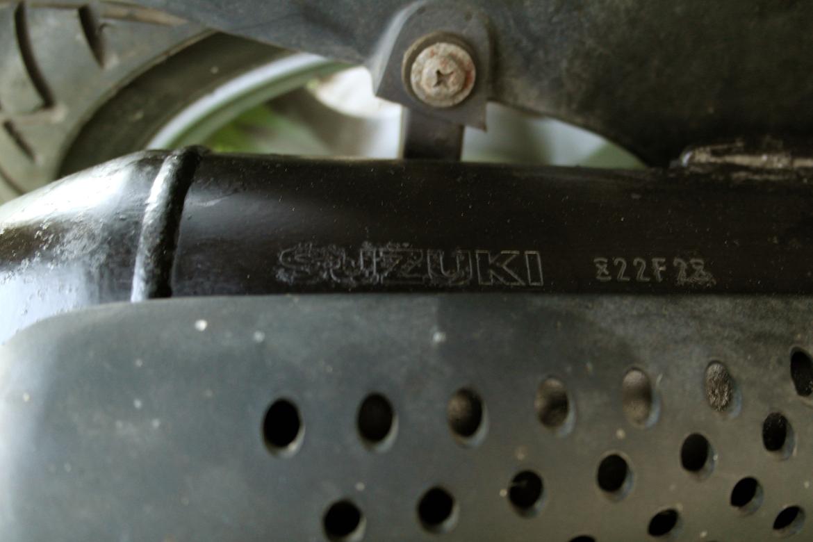 Suzuki Katana AC - Sjælden Suzuki udstødning. billede 13
