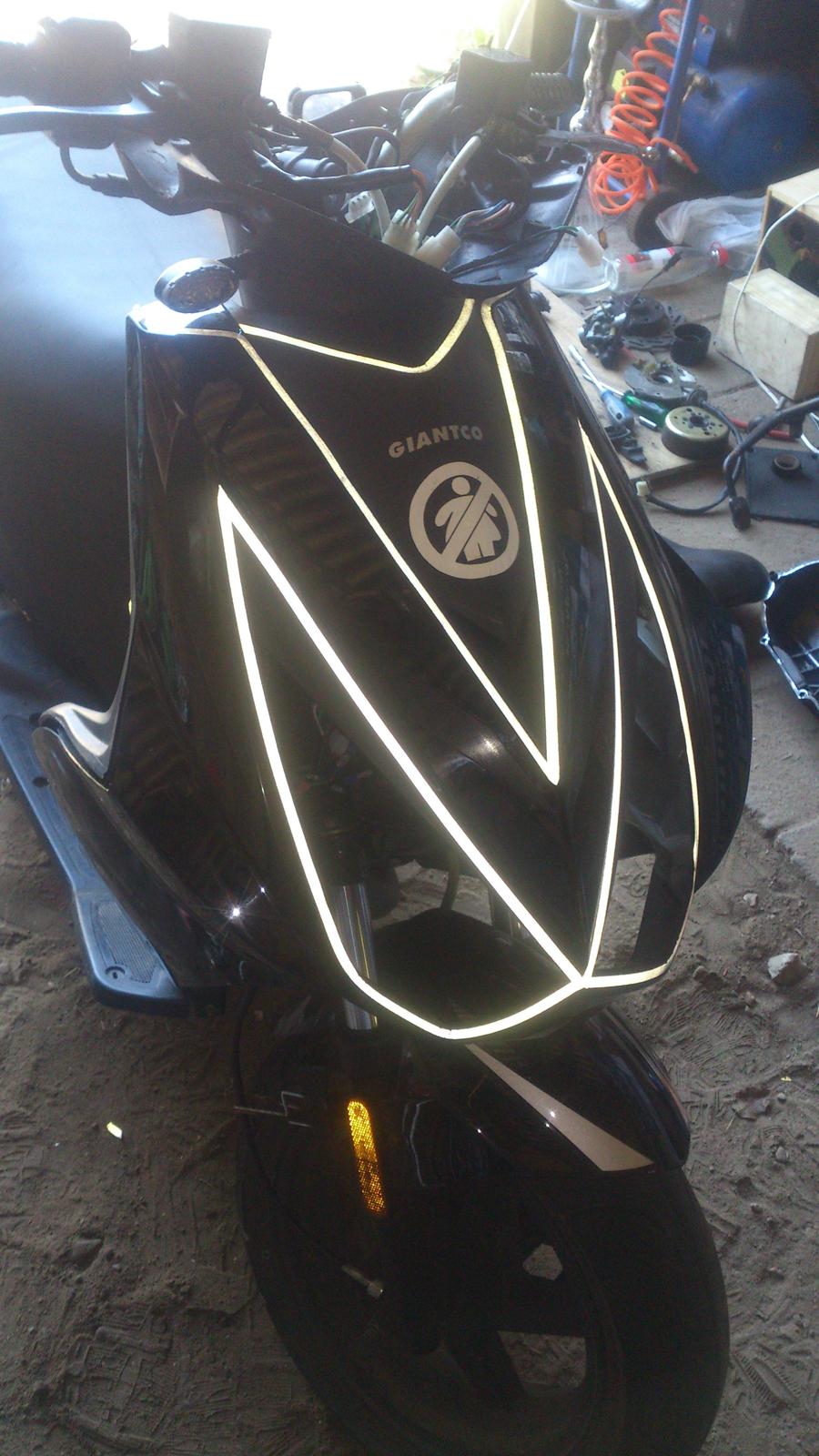 Giantco Lambros r - igang med fælg bånd :) billede 3