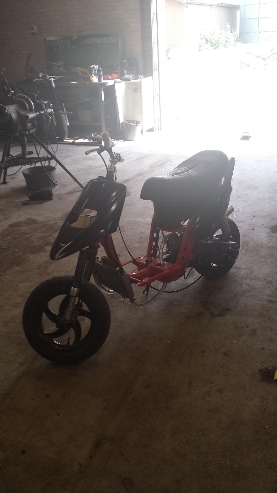 Gilera Stalker (byttet til kawasaki ninja) billede 5