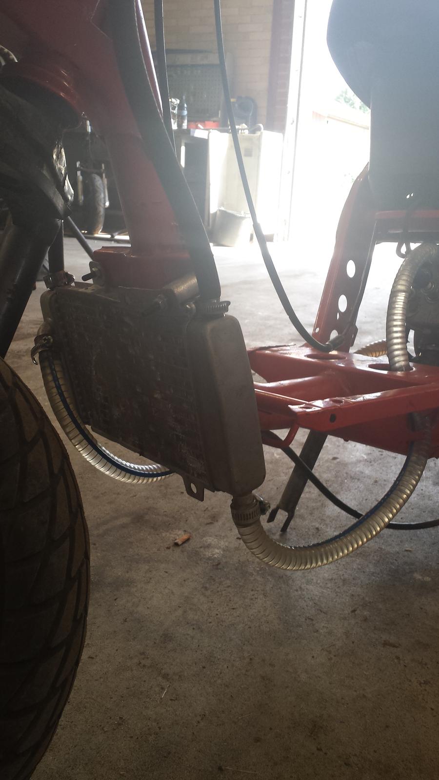 Gilera Stalker (byttet til kawasaki ninja) billede 6