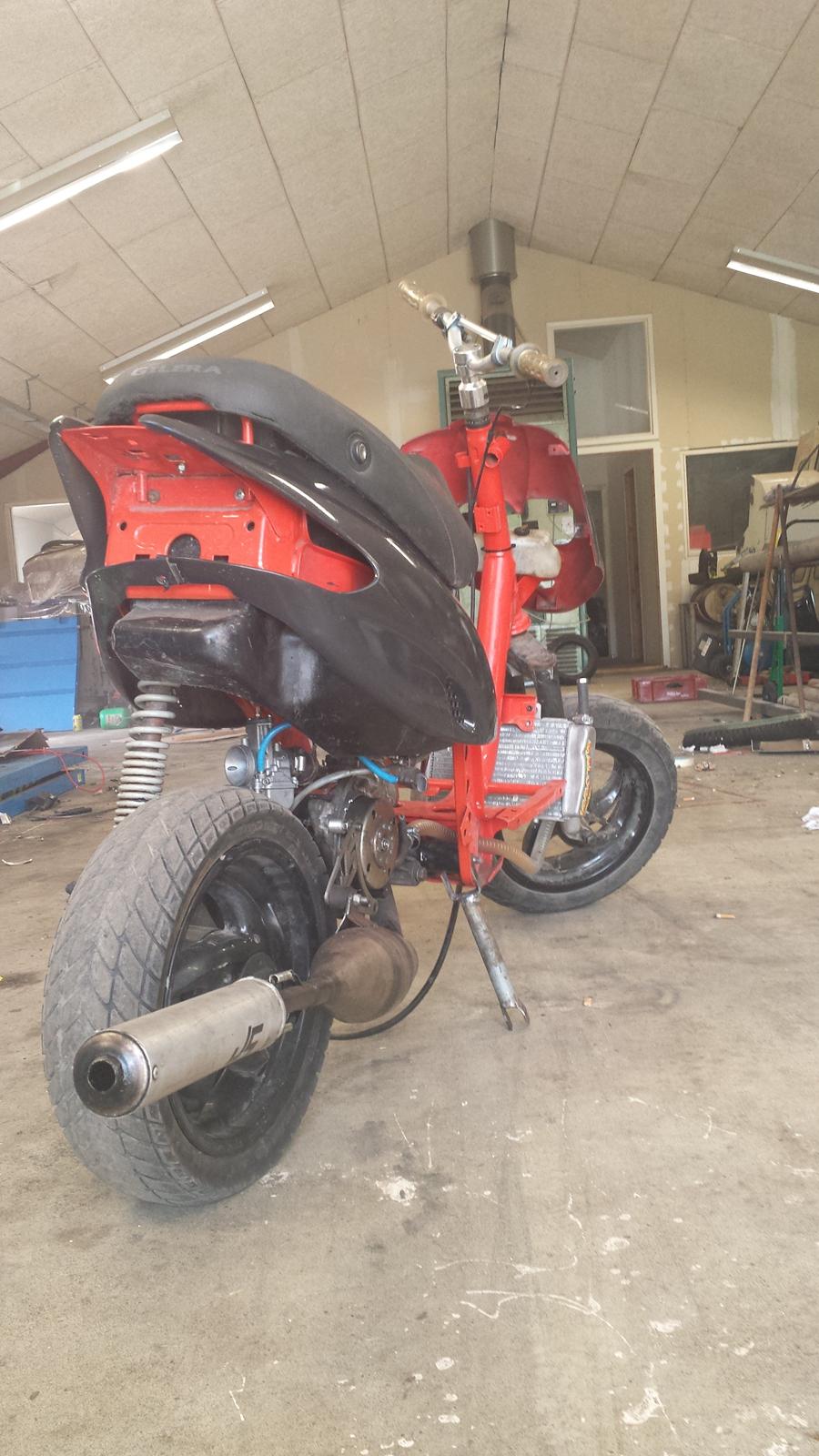 Gilera Stalker (byttet til kawasaki ninja) billede 1