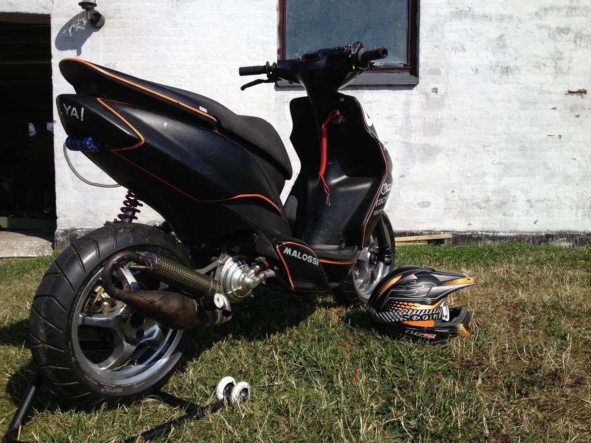 Yamaha jog rr dd' før * - med den gamle dæmper billede 3