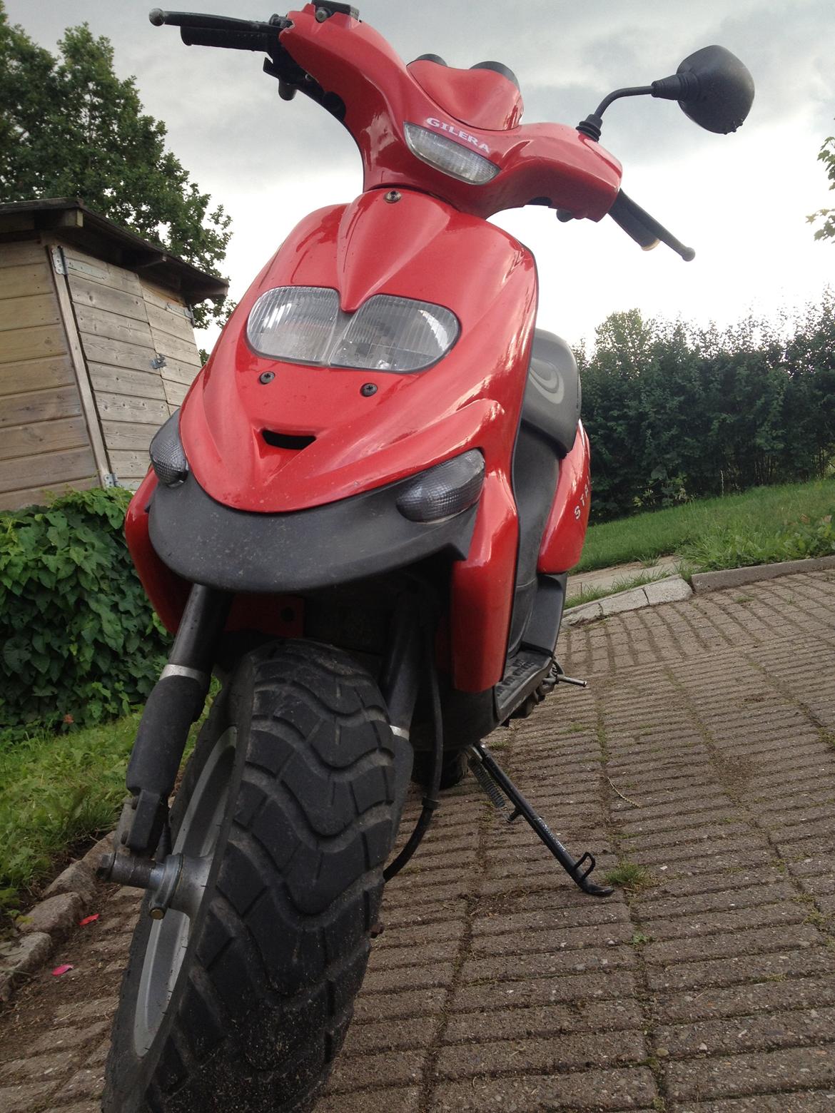 Gilera Stalker Stjålet - front nedefra billede 2