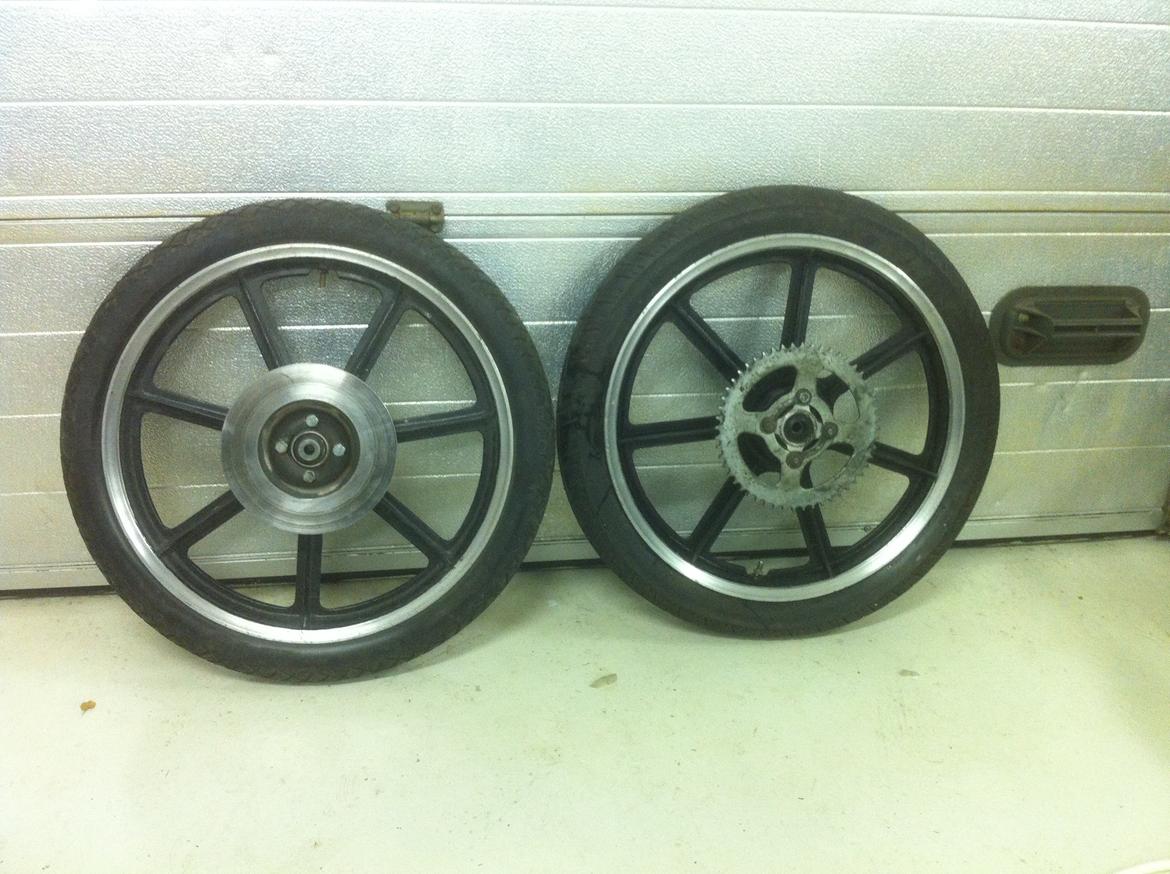 Yamaha FS1 - De nye fælge billede 11