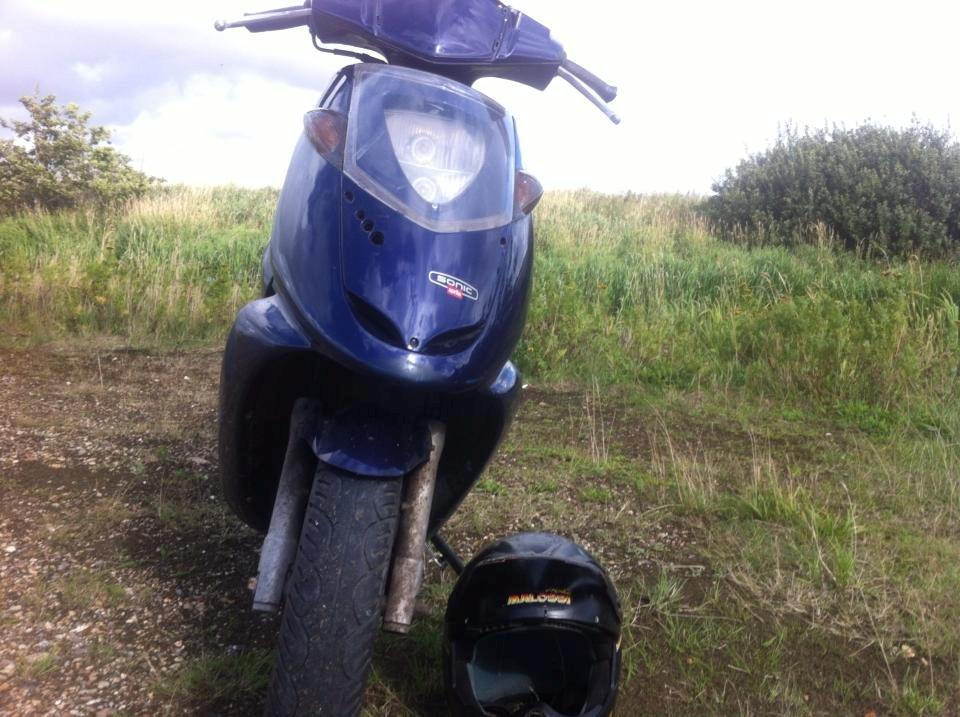 Aprilia Sonic  Attentat-maskinen! - trænger måske til en lille vask? :-D billede 10