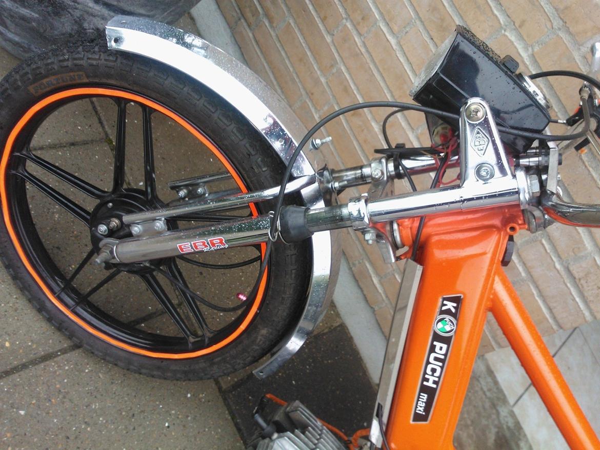 Puch Maxi K // AC ND Perlemor orange billede 5