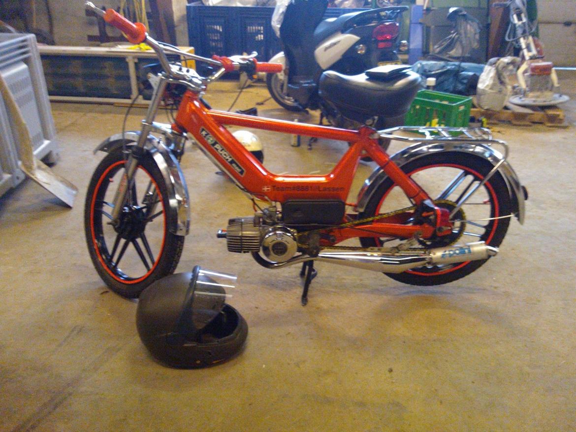 Puch Maxi K // AC ND Perlemor orange billede 15