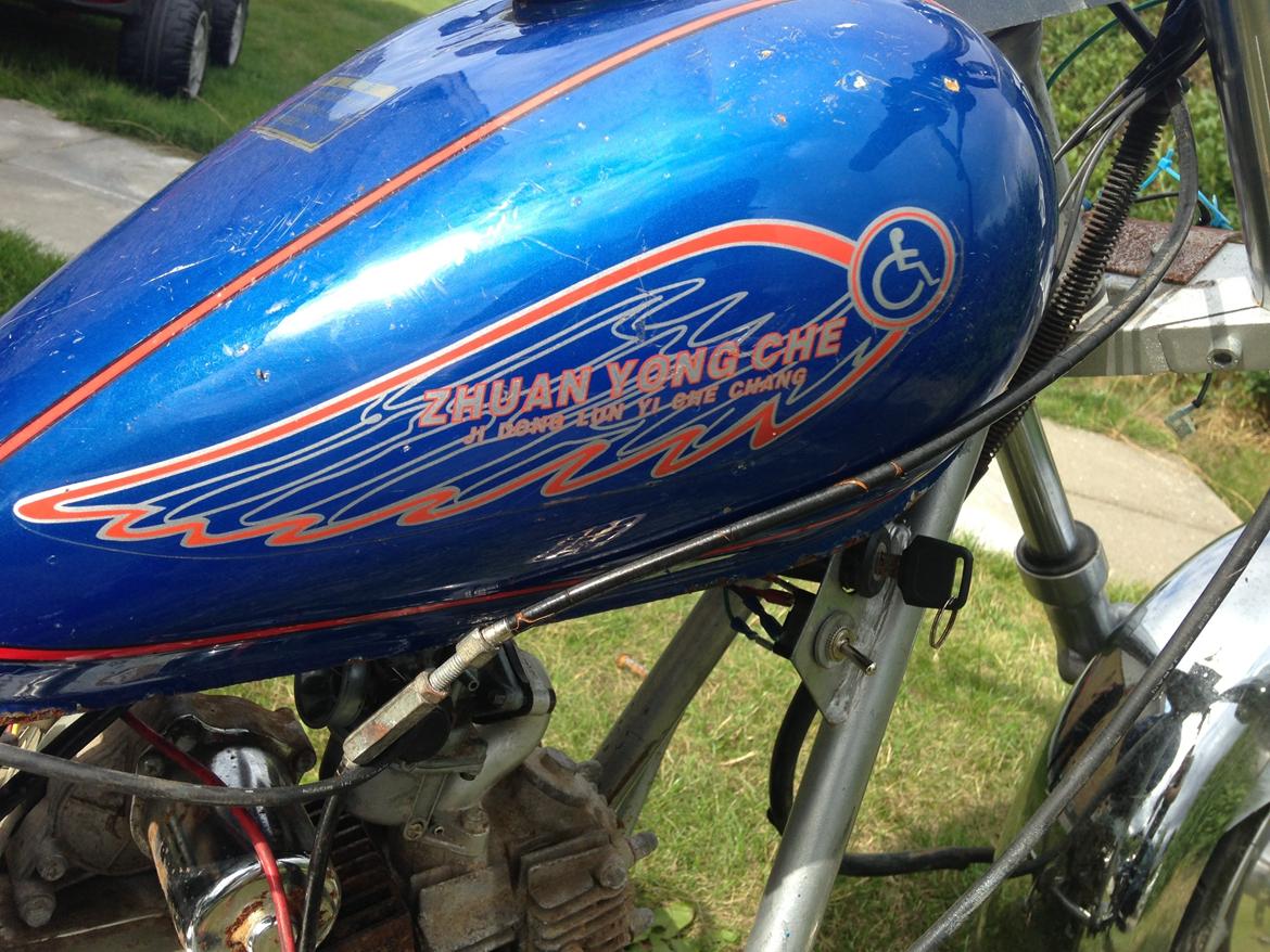 MiniBike Zhuan Yong Che 110ccm billede 12