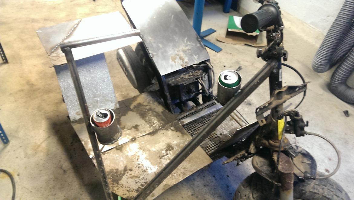 Piaggio typhoon/zip med sidevogn billede 2