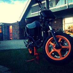 Yamaha Aerox - Smidt i havnen -