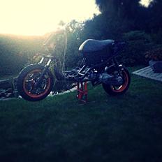 Yamaha Aerox - Smidt i havnen -