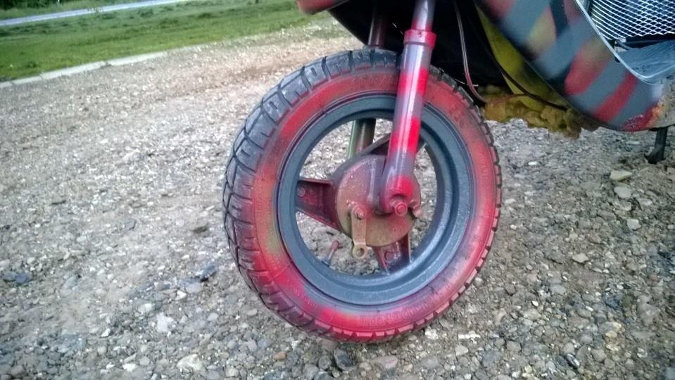 Piaggio Old Zip Custom Ratlook 4-takter 50ccm Ac Nd billede 7