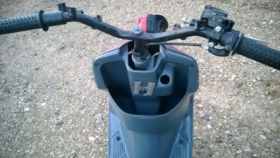 Piaggio Old Zip Custom Ratlook 4-takter 50ccm Ac Nd billede 6