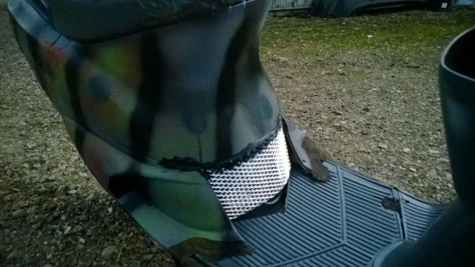 Piaggio Old Zip Custom Ratlook 4-takter 50ccm Ac Nd billede 10