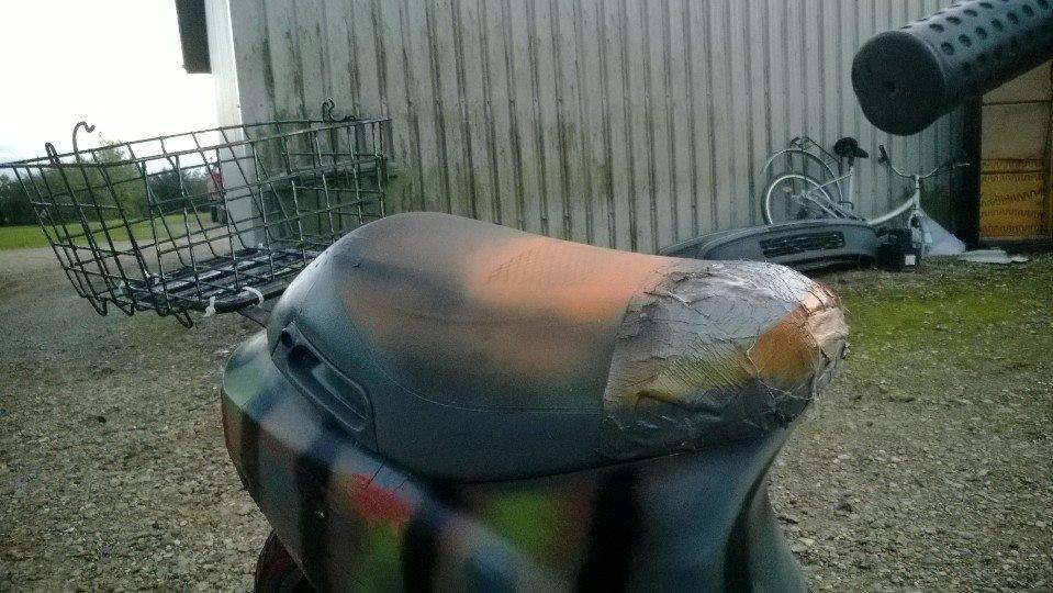 Piaggio Old Zip Custom Ratlook 4-takter 50ccm Ac Nd billede 11