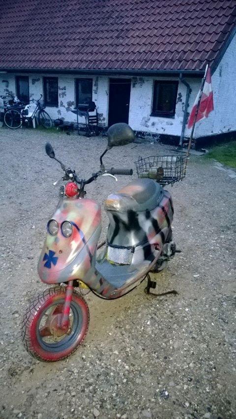 Piaggio Old Zip Custom Ratlook 4-takter 50ccm Ac Nd billede 1