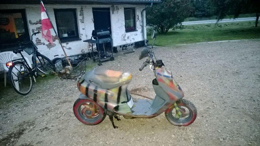 Piaggio Old Zip Custom Ratlook 4-takter 50ccm Ac Nd billede 4