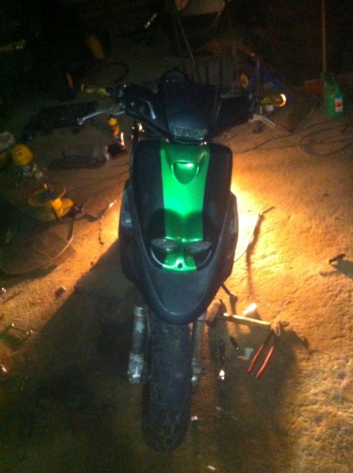 Yamaha BWS NG (Camilla) - Så blev den malet... Igen :D billede 1