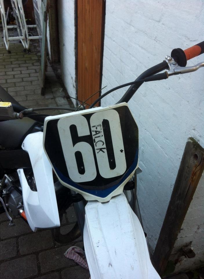 Gilera Smt. - rmz 250 nummerplade billede 1