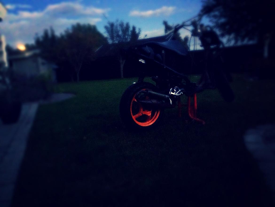 Yamaha Aerox - Smidt i havnen - billede 4